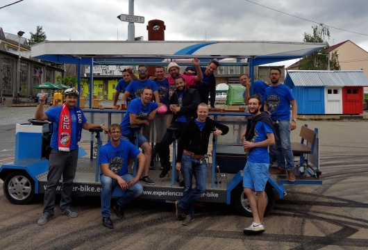 BEER BIKE in the Czech Republic: Pilsen Sightseeing Tour