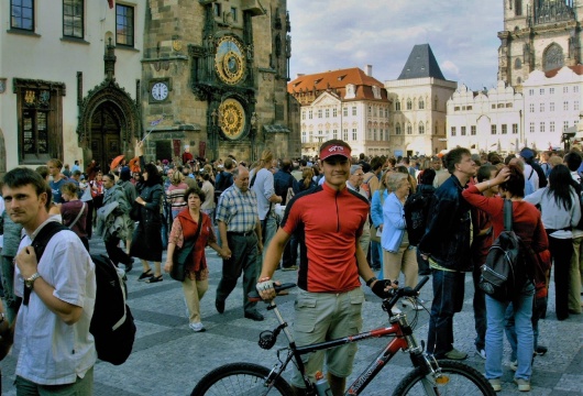 Radfahren in der Tschechischen Republik: Städte und Vororte