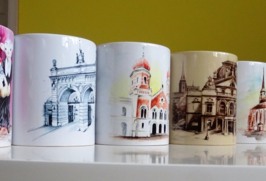 Pilsen Sightseeing: Ceramic Mug