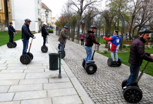 Segway-Fahrschule in Tschechien: Pilsen