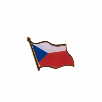 Tschechische Republik Nationalflagge: Anstecknadel