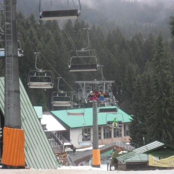 Mountain Track in the Czech Republic: Šumava (Bohemian) Forest