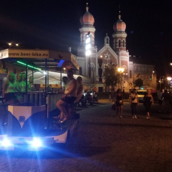 BEER BIKE in the Czech Republic: Pilsen Sightseeing Tour