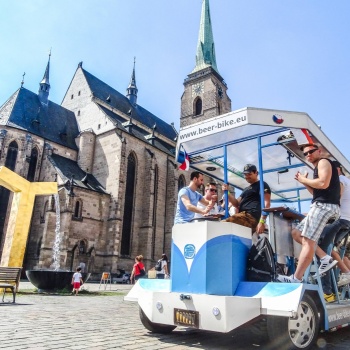 BEER BIKE in the Czech Republic: Pilsen Sightseeing Tour