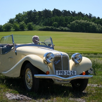 Oldtimer-Fahren und Lenken in Tschechien: Region Pilsen - AERO 30