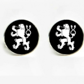 Czech National Lion: Unisex Cufflinks