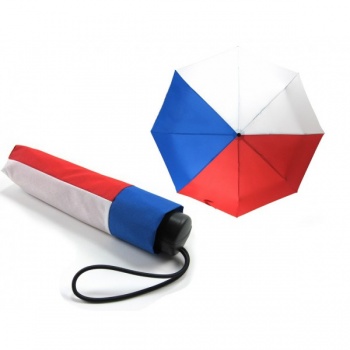 Czech Republic National Flag: Unisex Telescopic Umbrella