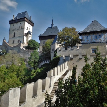 Burgen in der Tschechischen Republik: Kaiserliche Burg Karlstein