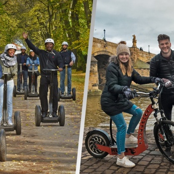 Elektroroller-Fahrten in Tschechien: Prag Stadtzentrum