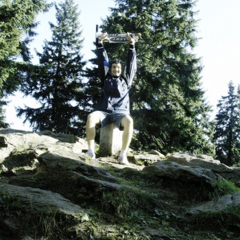 Mountain Track in the Czech Republic: Šumava (Bohemian) Forest