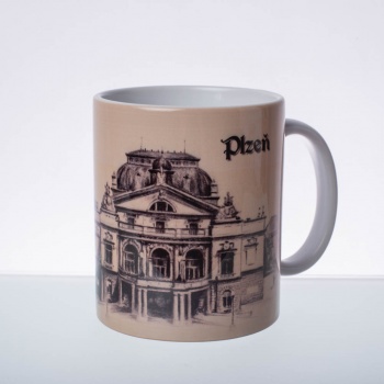 Pilsen Sightseeing: Ceramic Mug - GREAT THEATRE