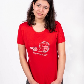 Bier Bike ExperienCZE: Frauen T-Shirt - ROT