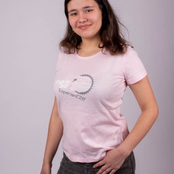 Bier Bike ExperienCZE: Frauen T-Shirt - ROSA
