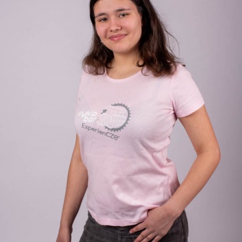 Beer Bike ExperienCZE: Women´s T-shirt - PINK