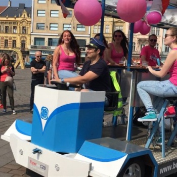 BEER BIKE in the Czech Republic: Pilsen Sightseeing Tour