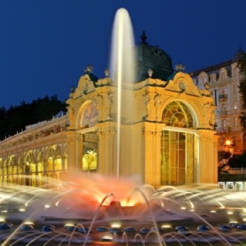 Spa in the Czech Republic: Marienbad and Singing Fountain