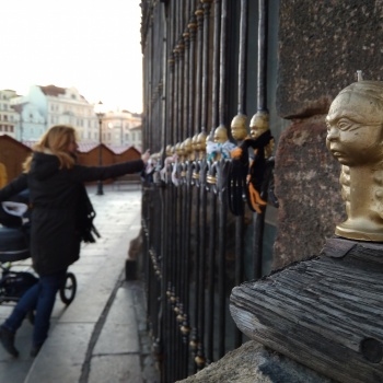 Pilsen Sightseeing: Candle Angel for good luck