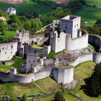 Castles in the Czech Republic: Rabí Largest Castle