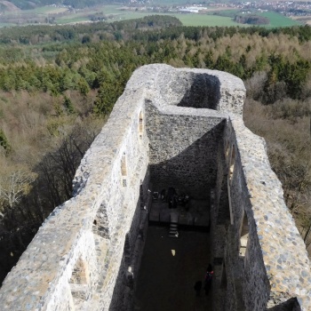 Castles in the Czech Republic: Radyně Royal Castle