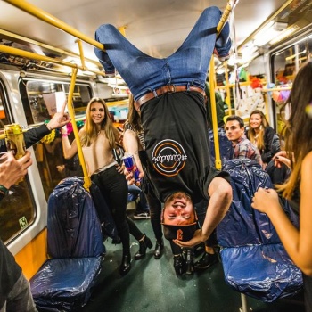 TRAM party in the Czech Republic: Pilsen