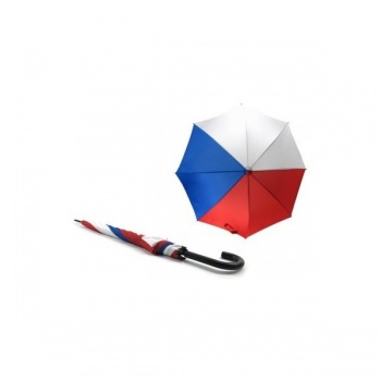 Tschechische Republik Nationalflagge: Unisex Elegant Stockschirm