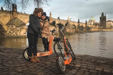 Electric scooters Tour in the Czech Republic: Prague City Center