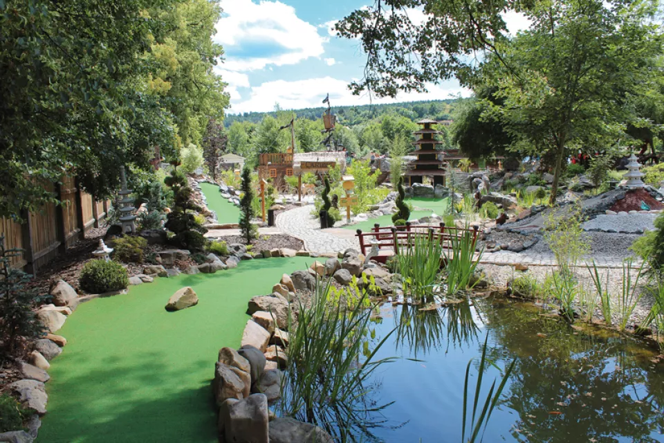 Adventure Mini Golf in the Czech Republic: Pilsen Region