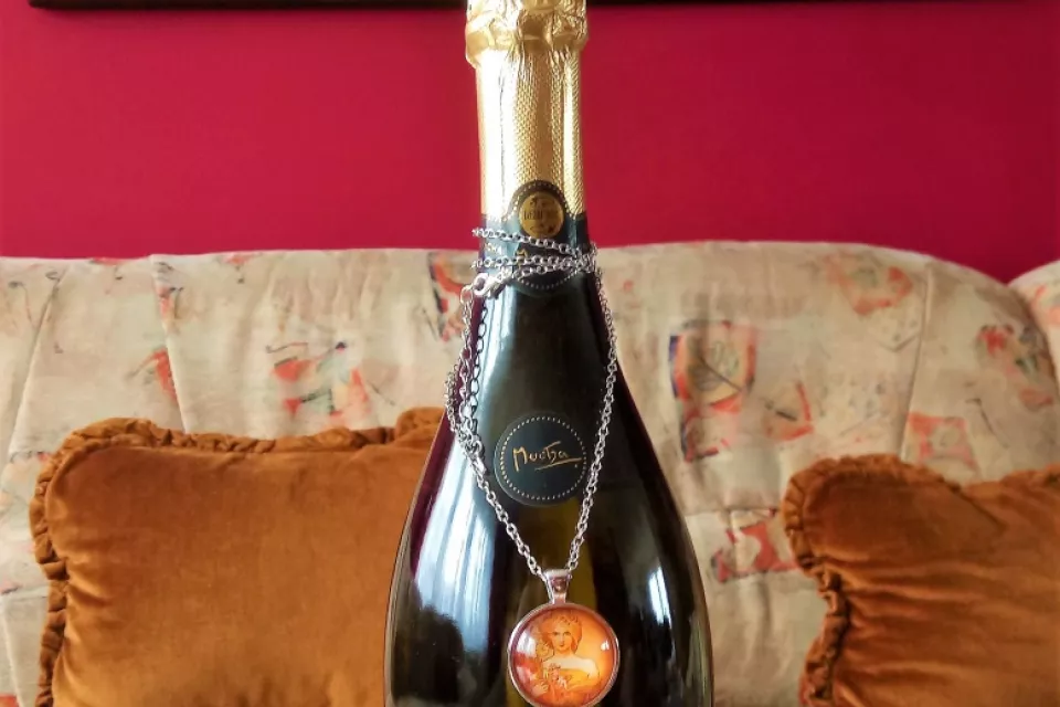 Art Nouveau Jewellery by Alfons Mucha: Women´s Necklace