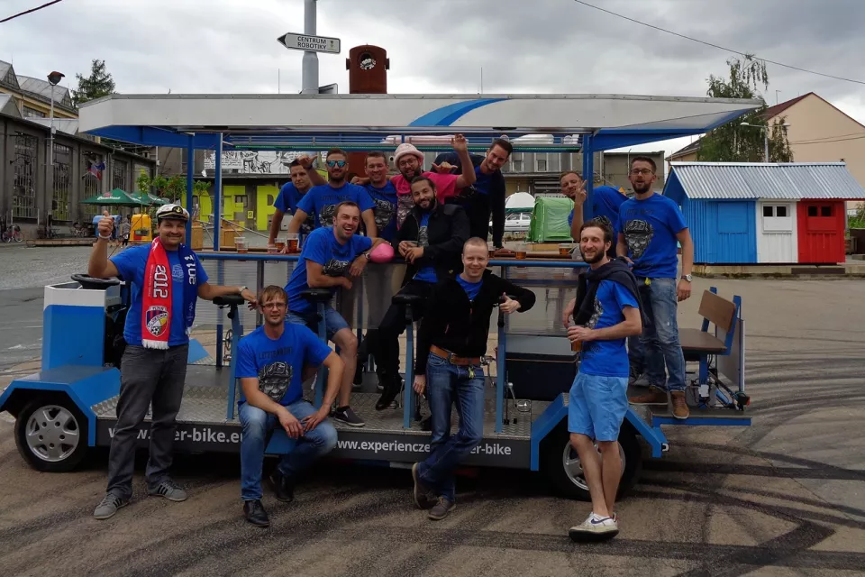 BIER-BIKE in der Tschechischen Republik: Pilsen Stadtrundfahrt
