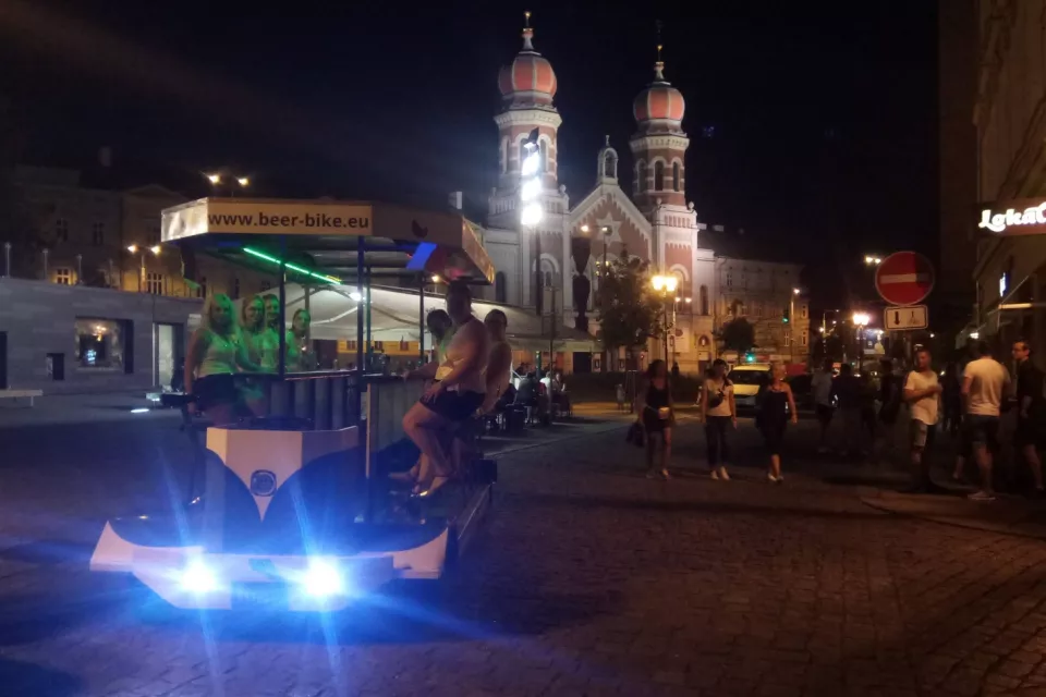 BIER-BIKE in der Tschechischen Republik: Pilsen Stadtrundfahrt