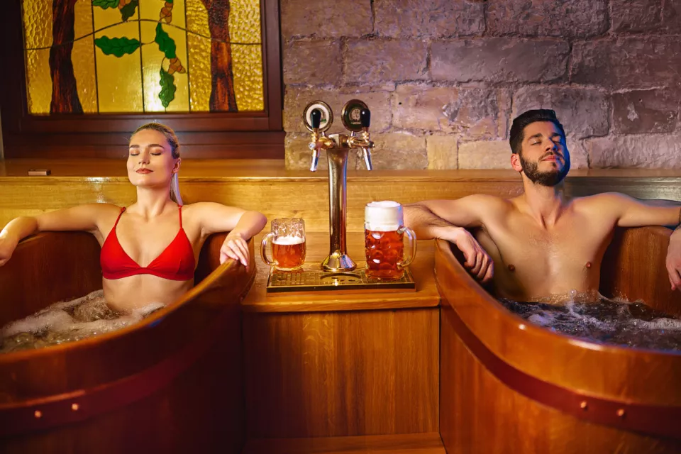 Pivní koupele v České republice: Čechy