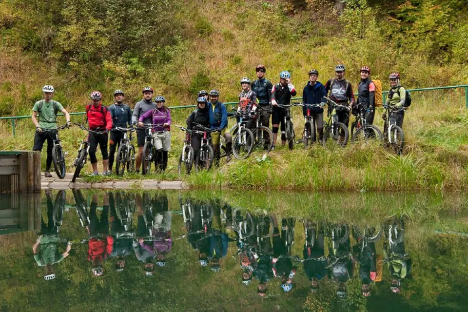 Radfahren in der Tschechischen Republik: Land und Region