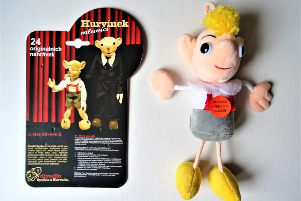 Czech Toy: Talking Puppet Hurvinek
