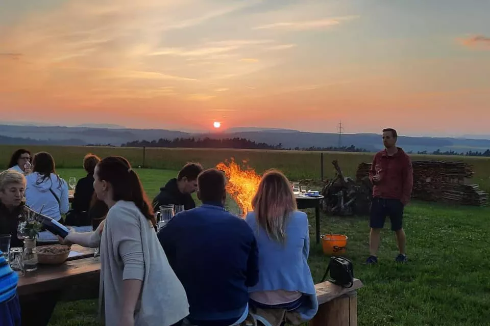 Wine Tasting with Moravian Music in the Czech Republic: in the cellar or among the horses