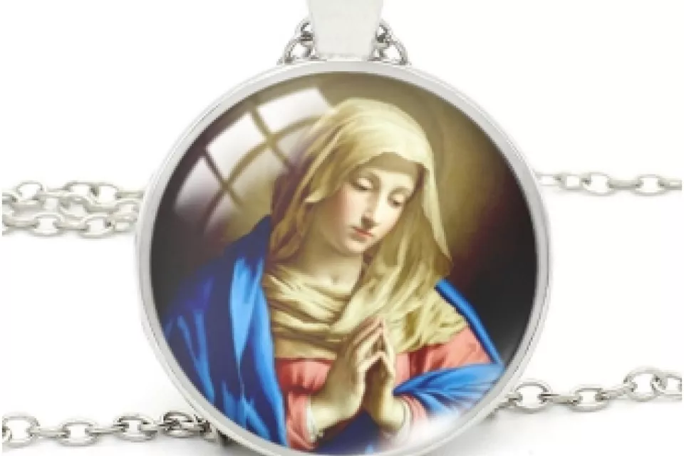 Religiöse Schmuck: Unisex Anhänger Halskette - JUNGFRAU MARIA