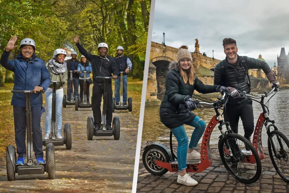Electric scooters Tour in the Czech Republic: Prague City Center