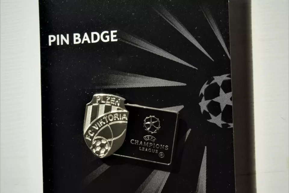 FC Viktoria Plzeň: Champions League Anstecknadel