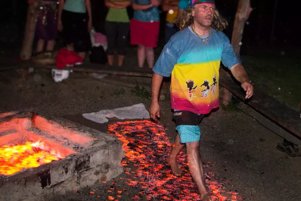 Firewalking and Glasswalking in the Czech Republic: Bohemia