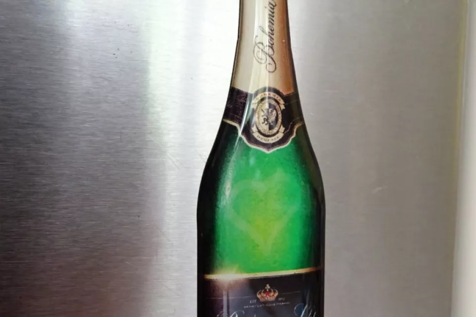 Bohemia Sekt Bottle: Magnet