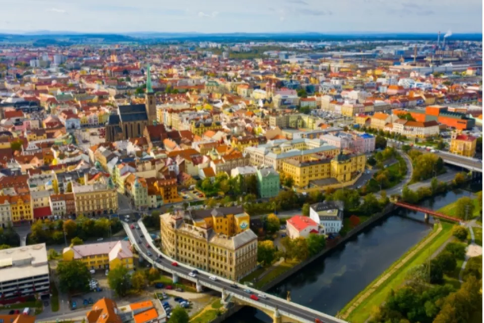 Let vrtulníkem v České republice: Čechy