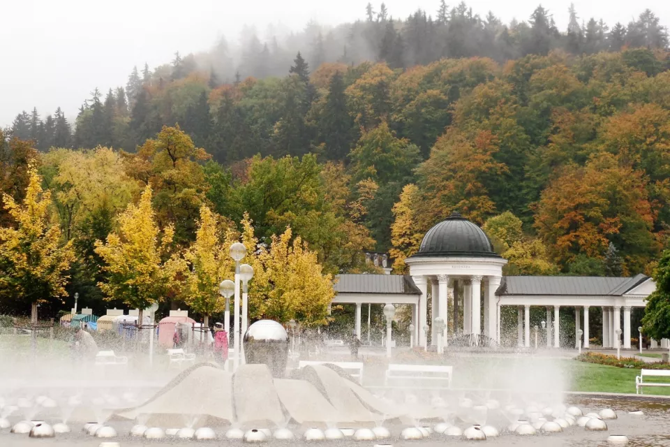 Lázně v České republice: Mariánské Lázně a zpívající fontána