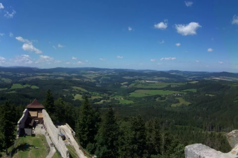 Burgen in der Tschechischen Republik: Höhenburg Kašperk