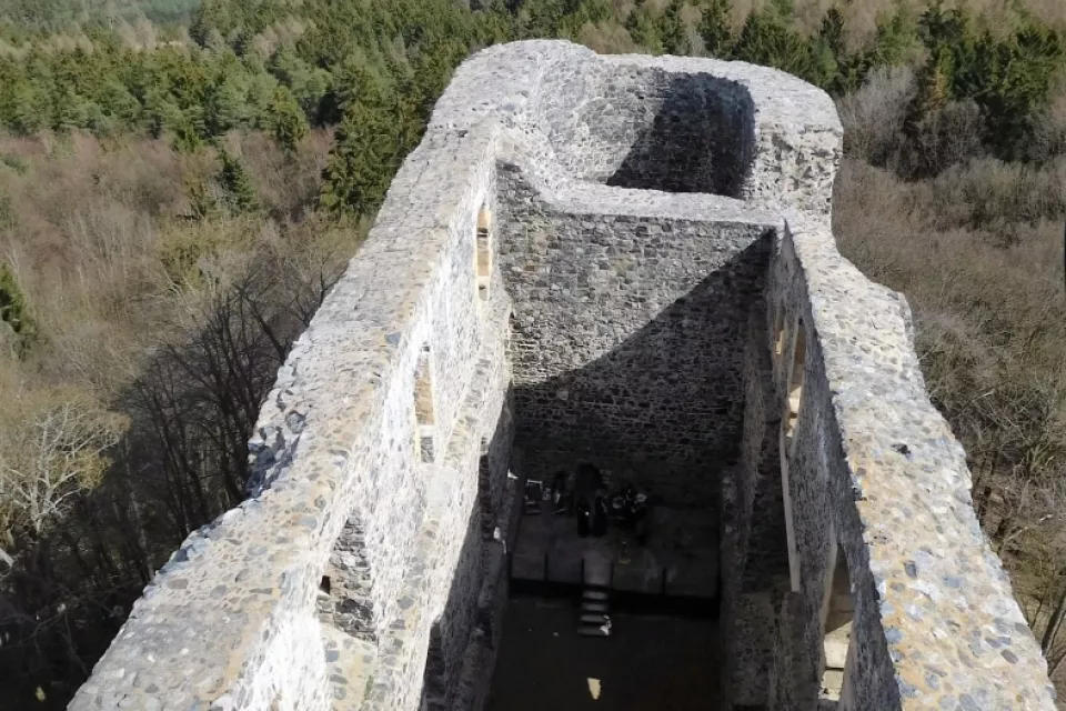 Castles in the Czech Republic: Radyně Royal Castle