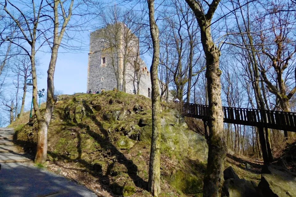 Castles in the Czech Republic: Radyně Royal Castle