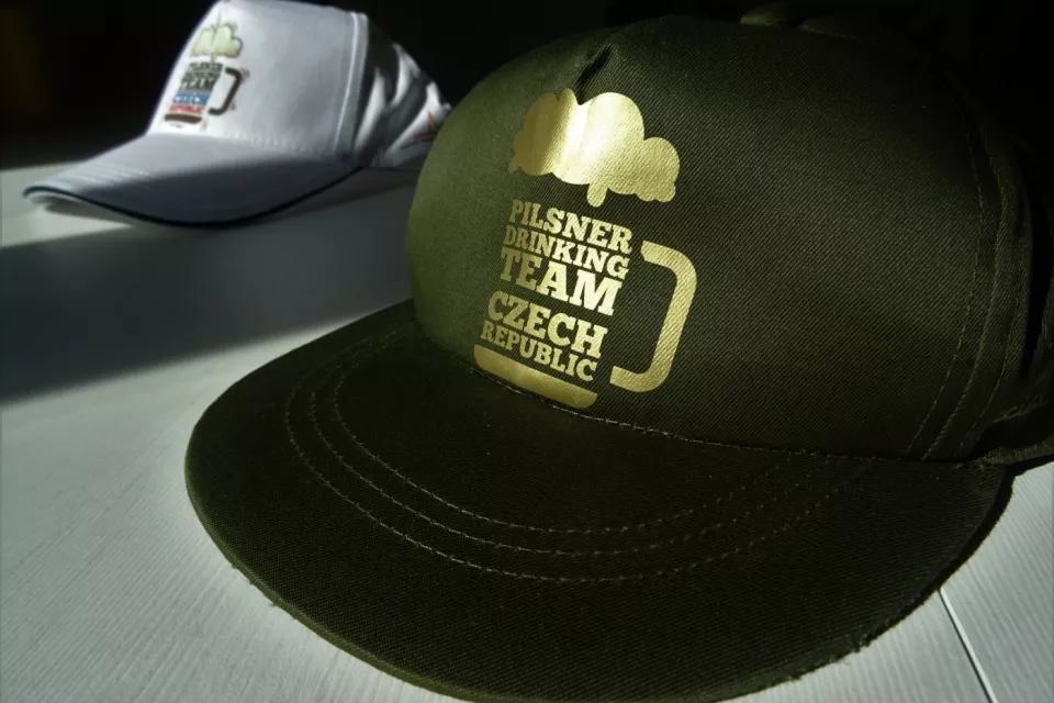 Pilsner Drinking Team Czech Republic: Unisex Kappe