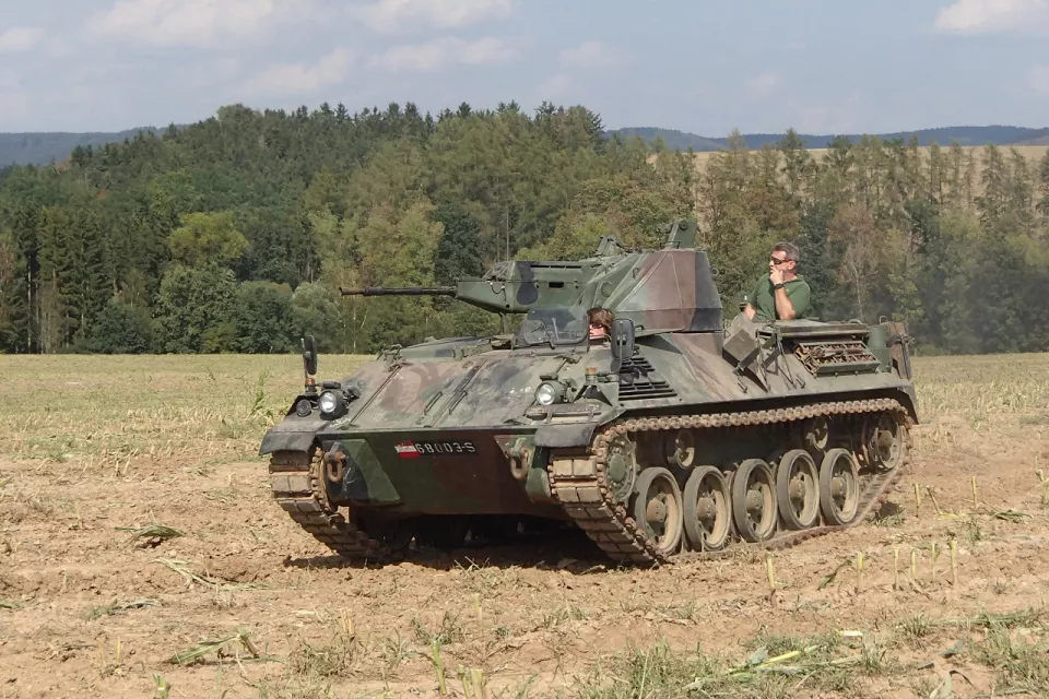 Jízda tankem v České republice: Čechy