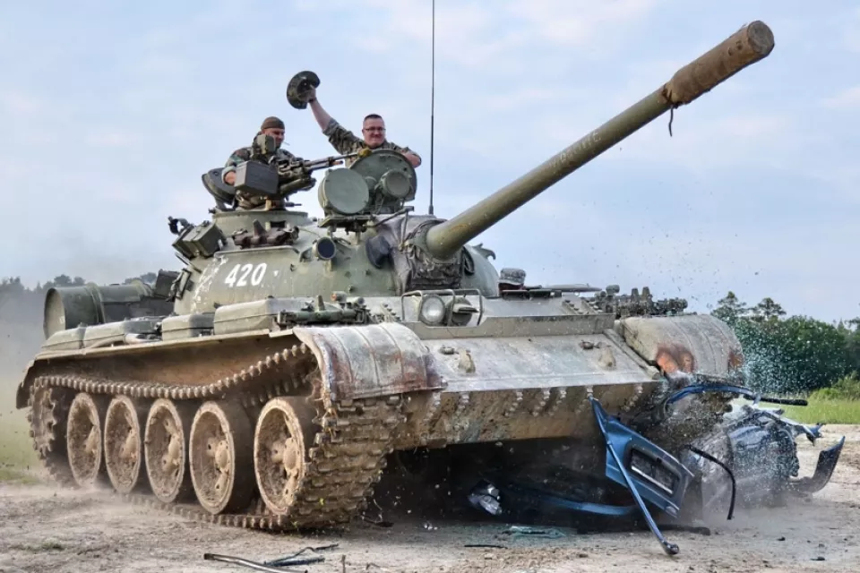 Jízda tankem v České republice: Čechy