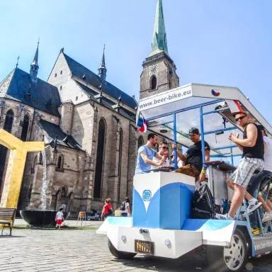 BIER-BIKE in der Tschechischen Republik: Pilsen Stadtrundfahrt