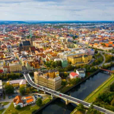 Let vrtulníkem v České republice: Čechy