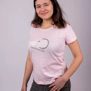 Beer Bike ExperienCZE: Women´s T-shirt - PINK